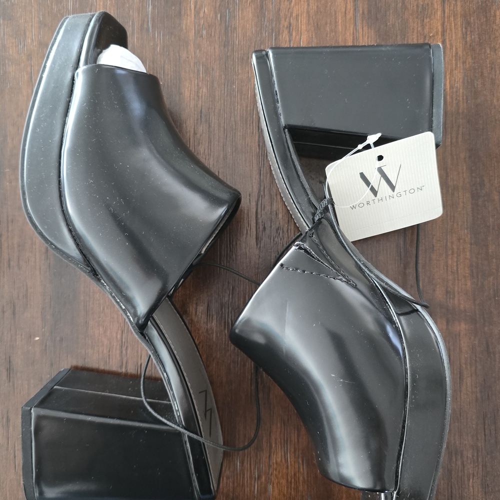 Worthington Black Mules for Women